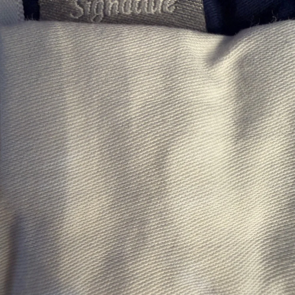 Baby Gap Blanket + Lambs & Ivy Baby Blanket Blue White Striped Cotton Bundle